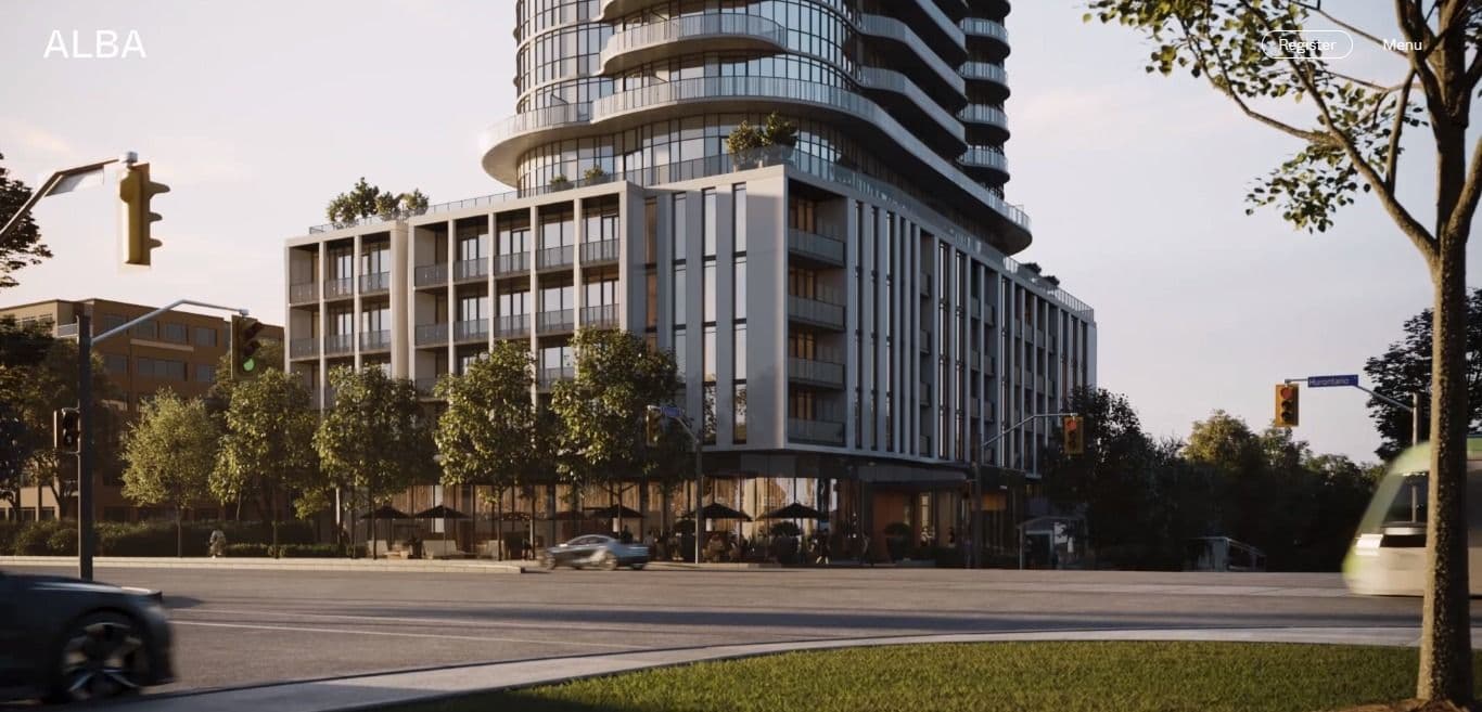 Alba Projektwebsite Inspiration Architektur