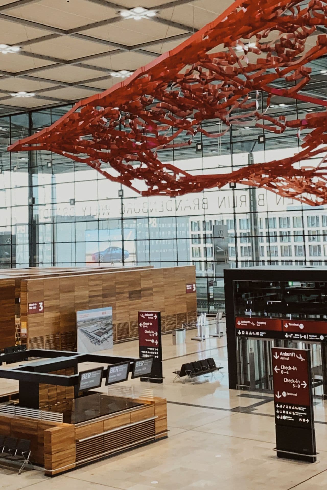 Fotografie vom Airport Berlin - einem Projekt unserer Referenz IGP