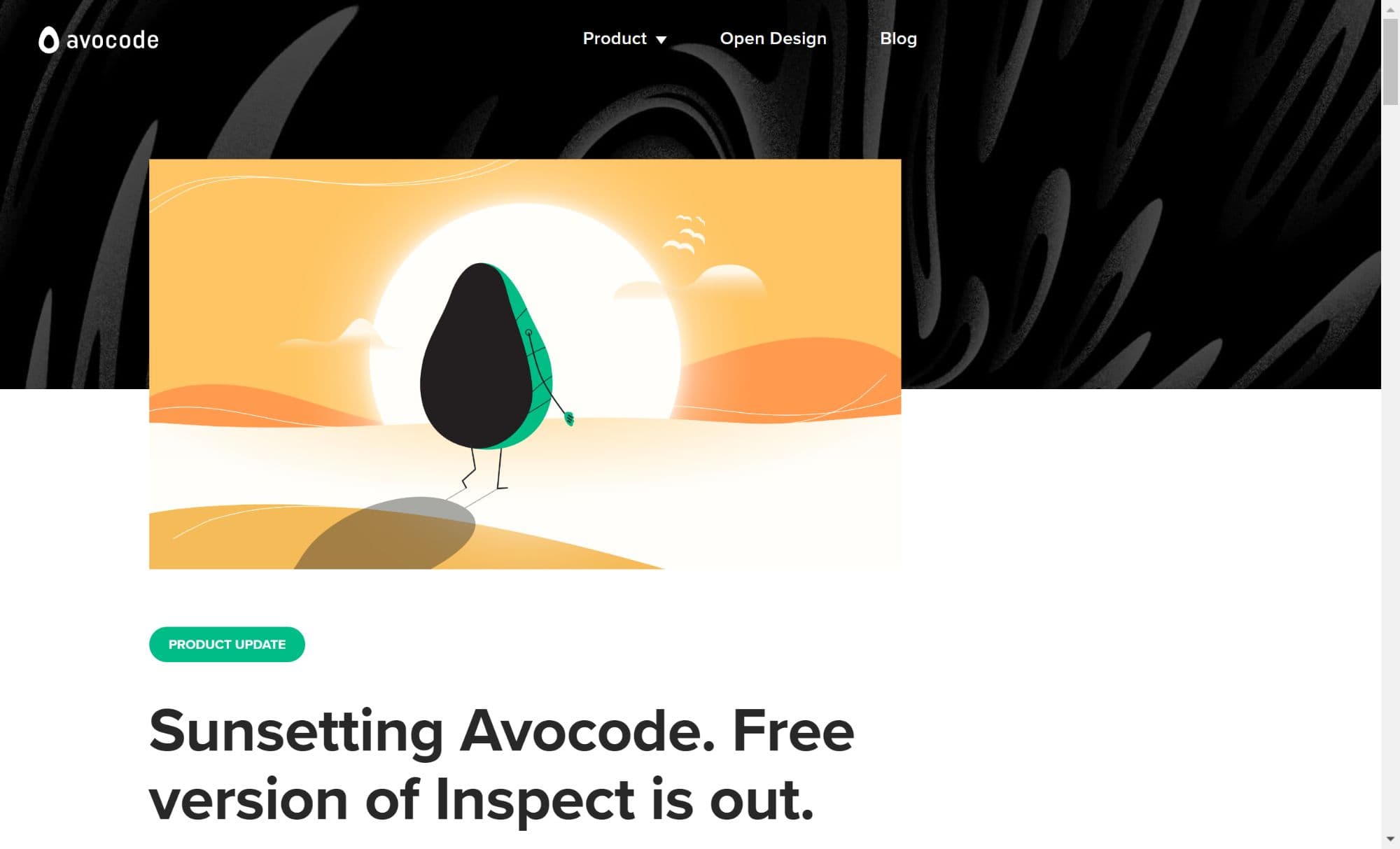 avocode.com Webdesign Trend für verschmelzung mit organischen Formen.
