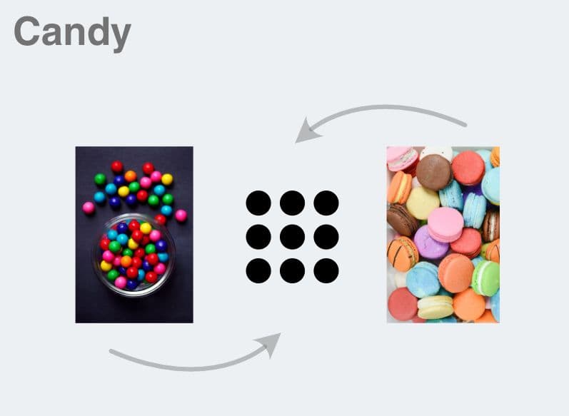 Candy Website Menu Icon