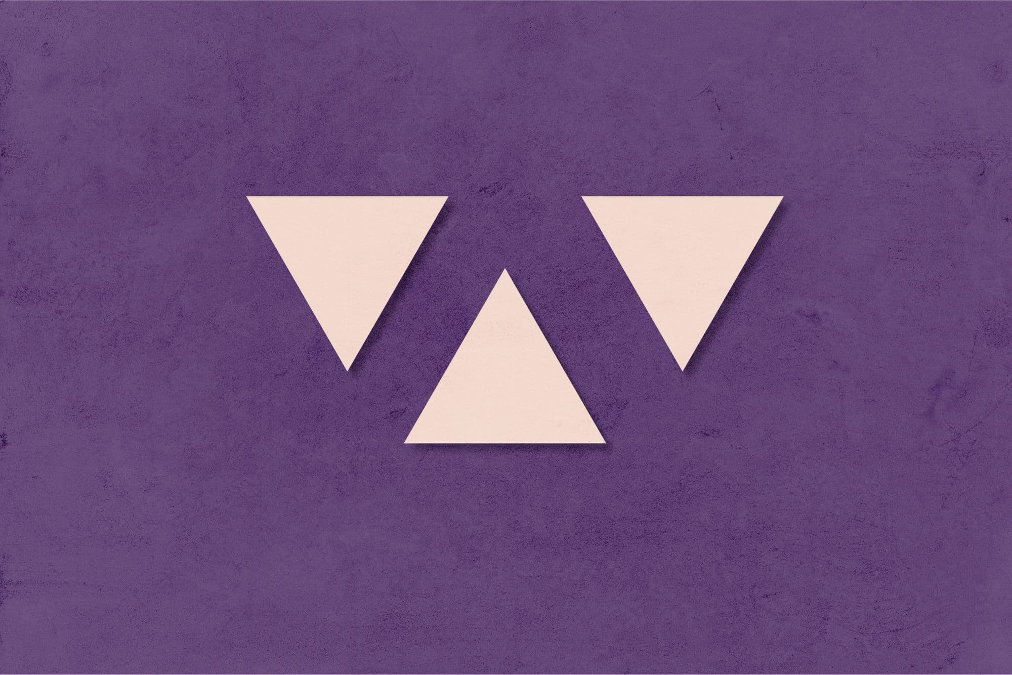 Ein Bild mit der Farbkombination Mystisches Violett und Zartes Rosé