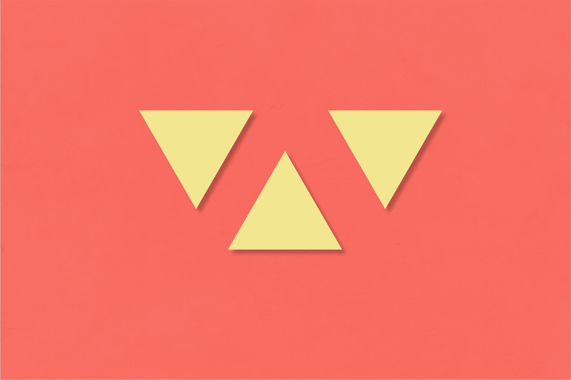 Ein Bild mit der Farbkombination Lebendiges Kirschrot und Zartes Sonnengelb