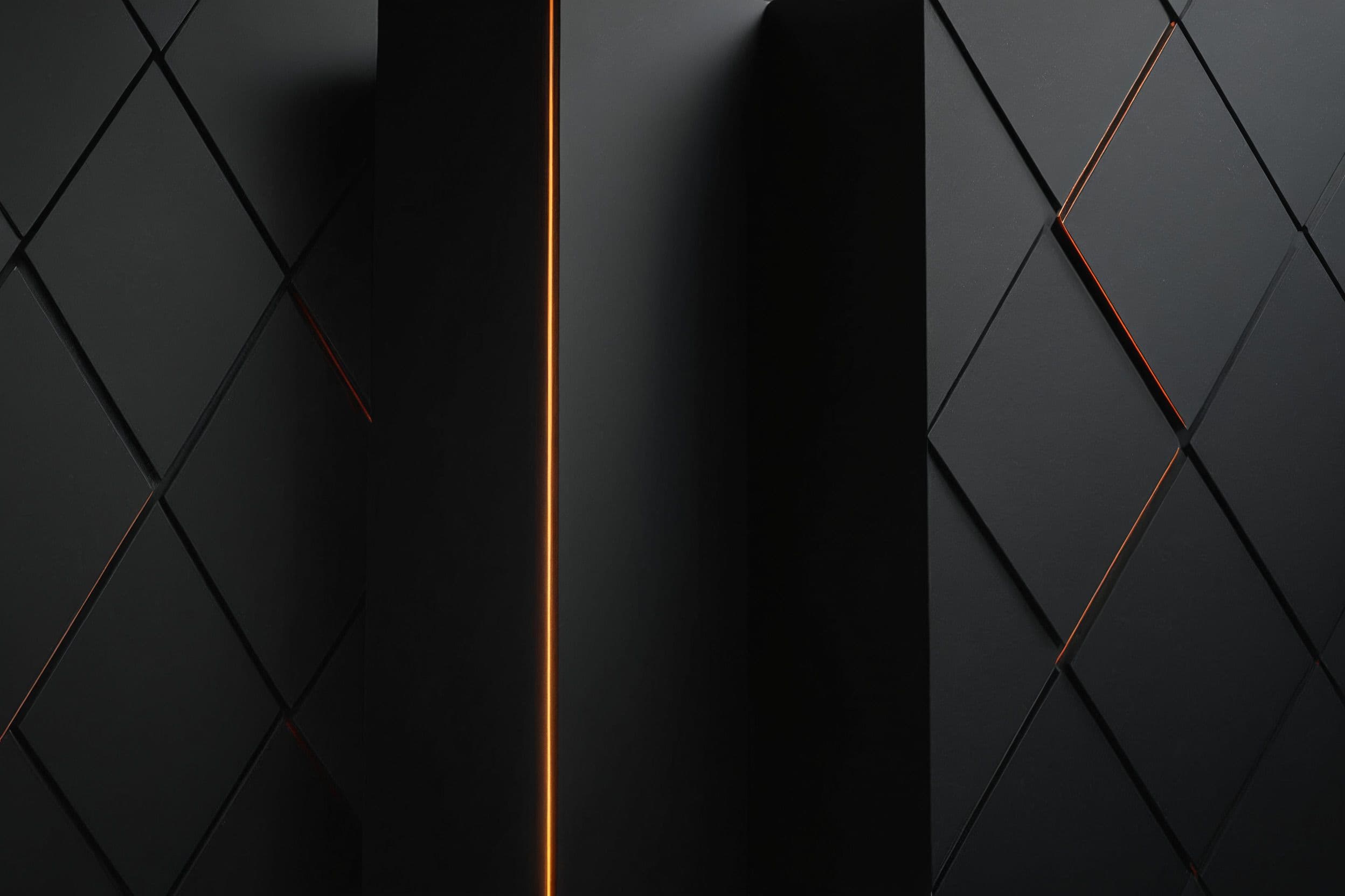 Abstraktes Rendering mit klaren Kanten als Beispiel für klare Systeme mit gut strukturierten Daten in Folge der individuellen Softwareentwicklung