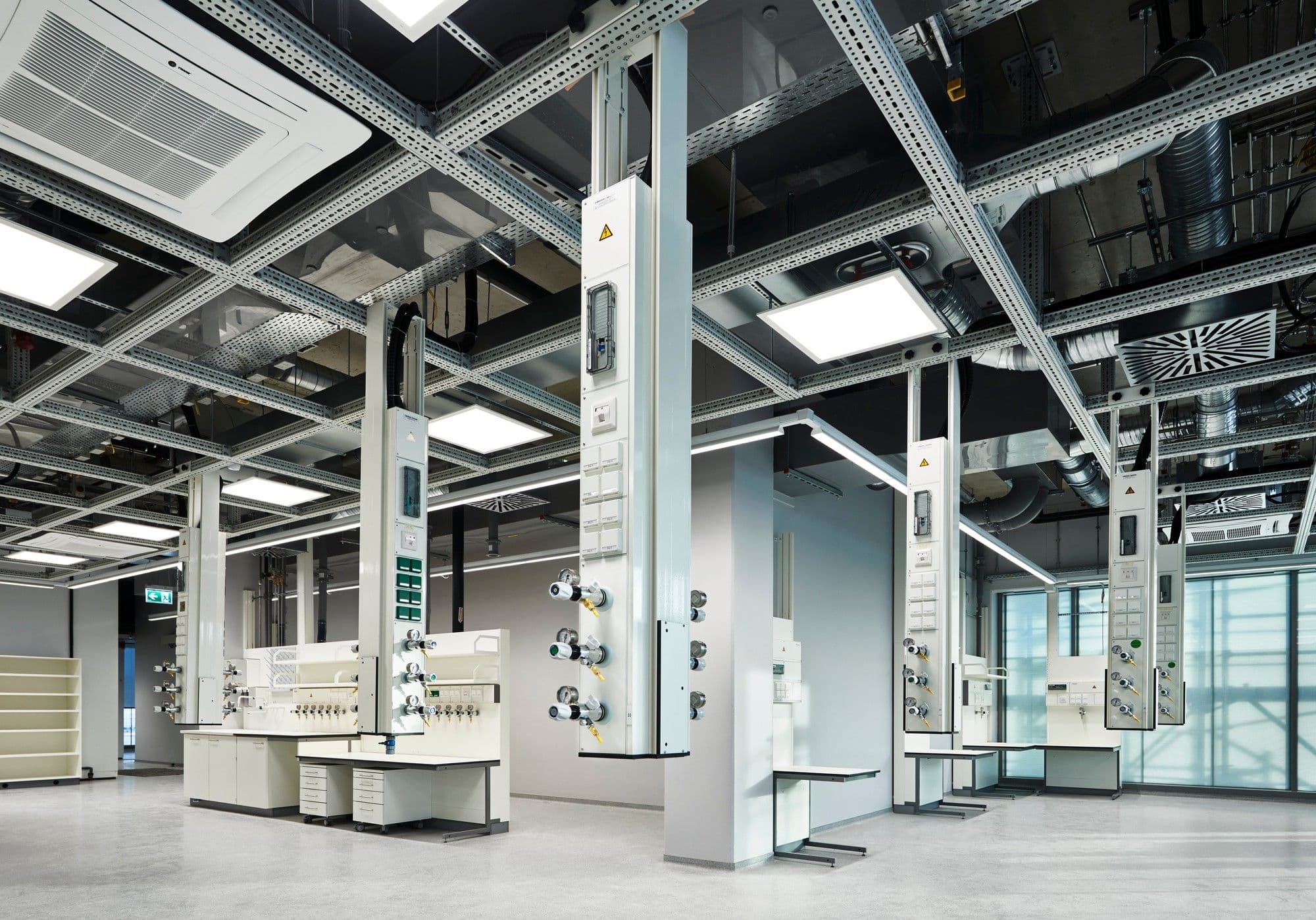 Fotografie eines Labors aus dem Referenzprojekt PB Fritzinger