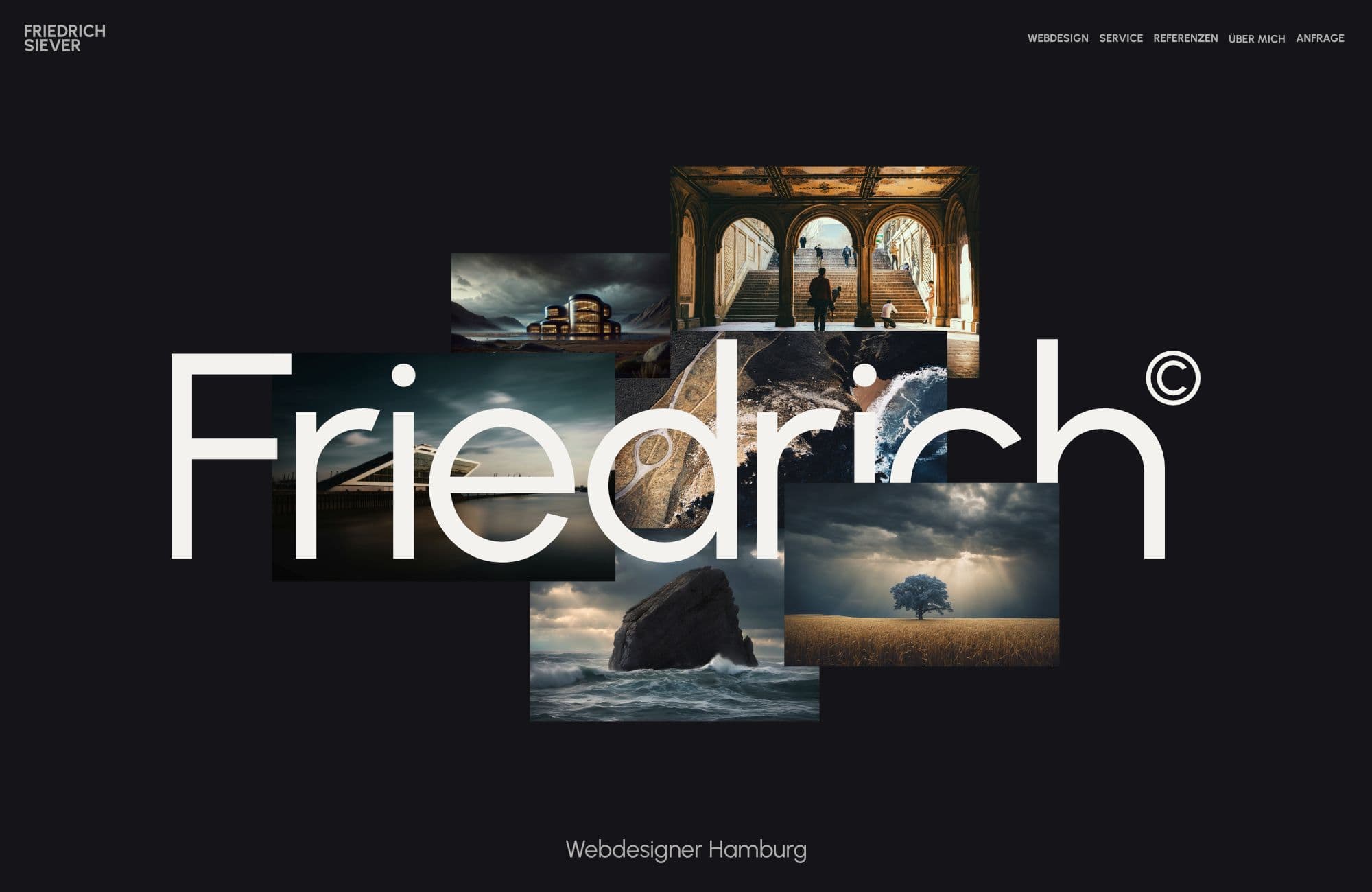 Website Friedrich Siever - Webdesigner Hamburg