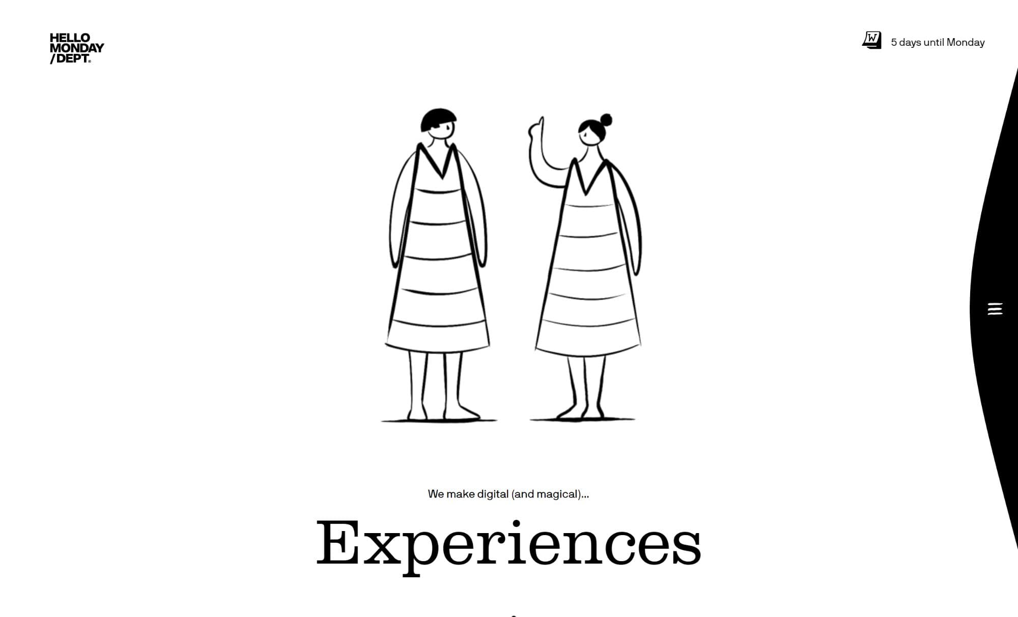 hellomonday.com handgezeichnete Illustrationen ist im Trend