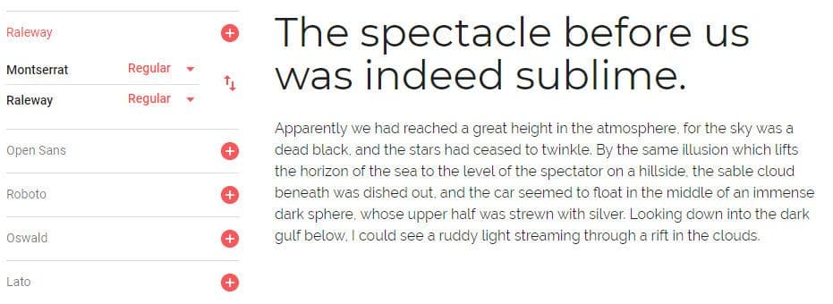 Montserrat - beste Google Fonts