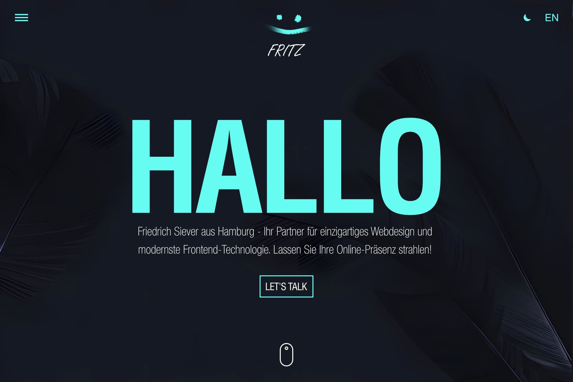 Farbpalette türkis dark