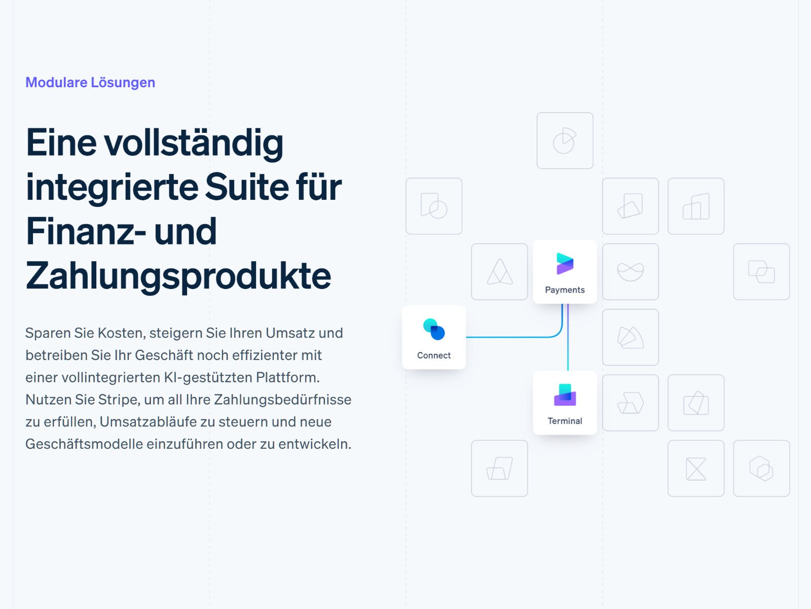 Webdesign Trend Connected Design - am Beispiel von Stripe