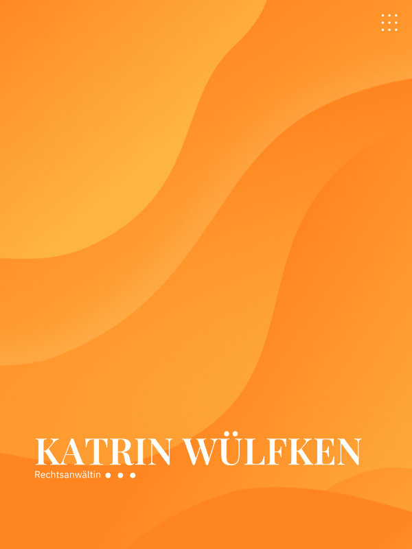 Rechtsanwältin Katrin Wülfken - Website Screenshot