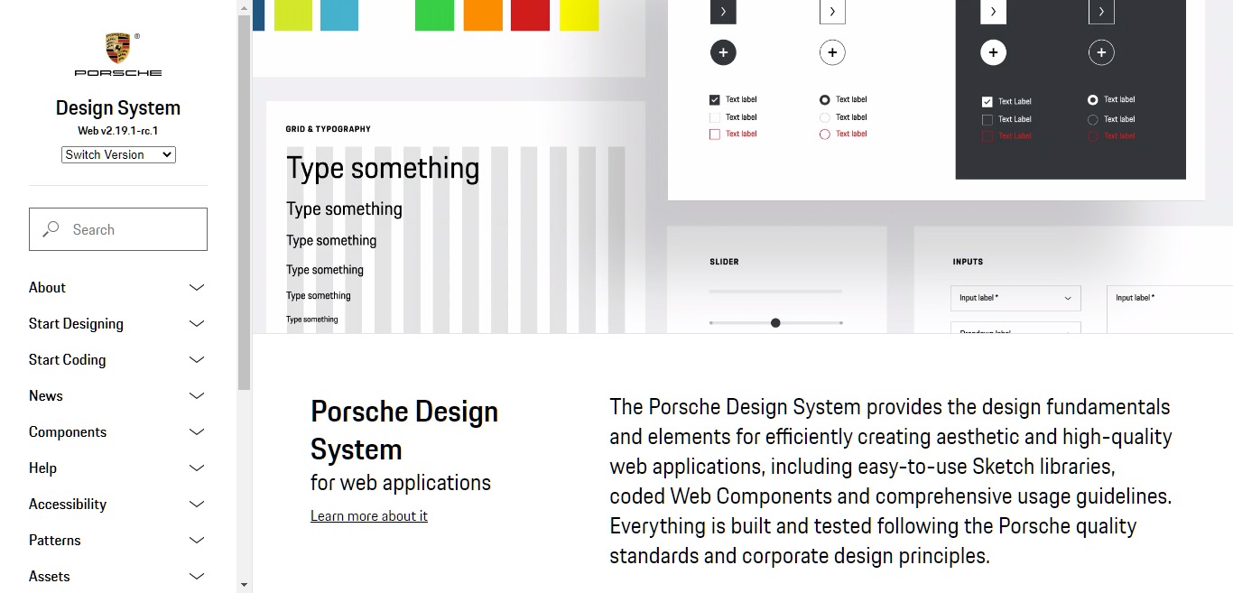 Porsche Design System
