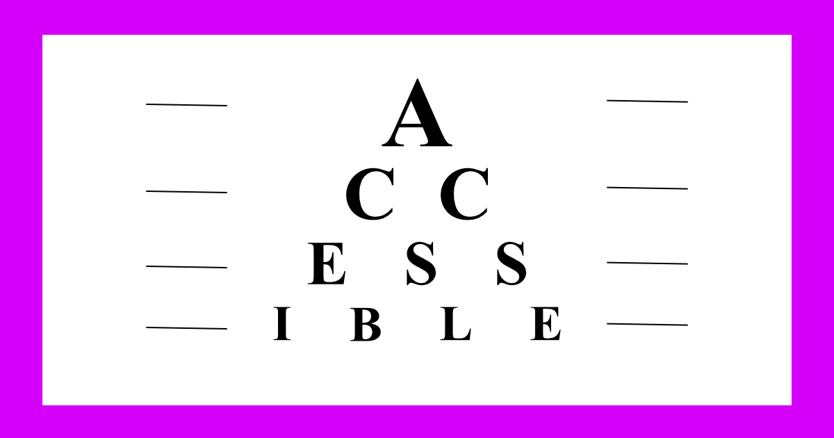 Accessibility - Was ist das?