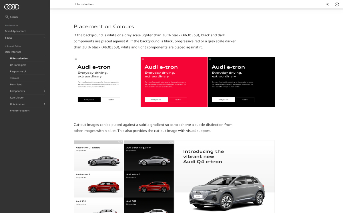 Audi Design System
