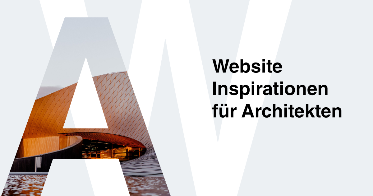 Website Inspiration Architektur