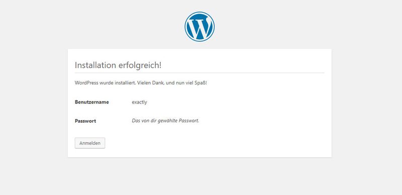 WordPress erfolgreich installieren