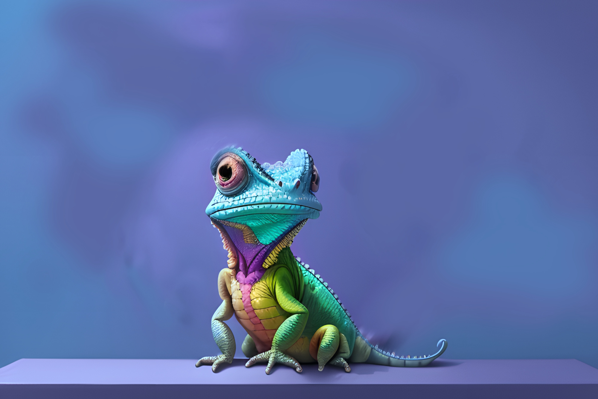 chameleon - als Bildmotiv für kreatives Webdesign