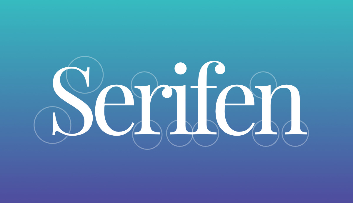Webfonts - Serifen