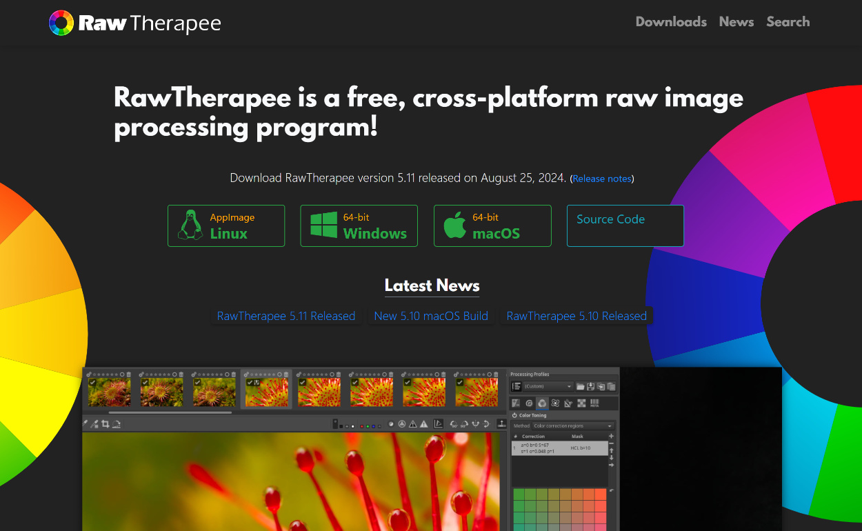 Rawtherapee - Photoshop-Alternative