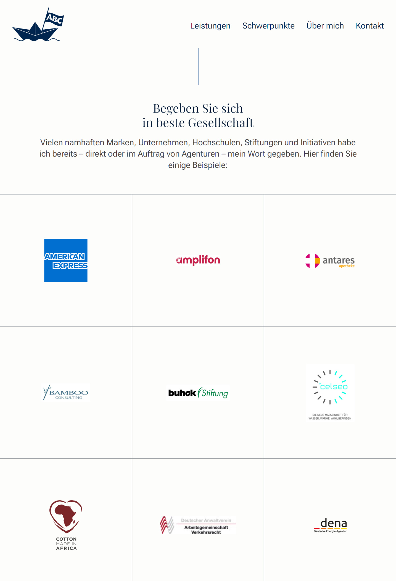 Catrin Meyer - Referenzkunden