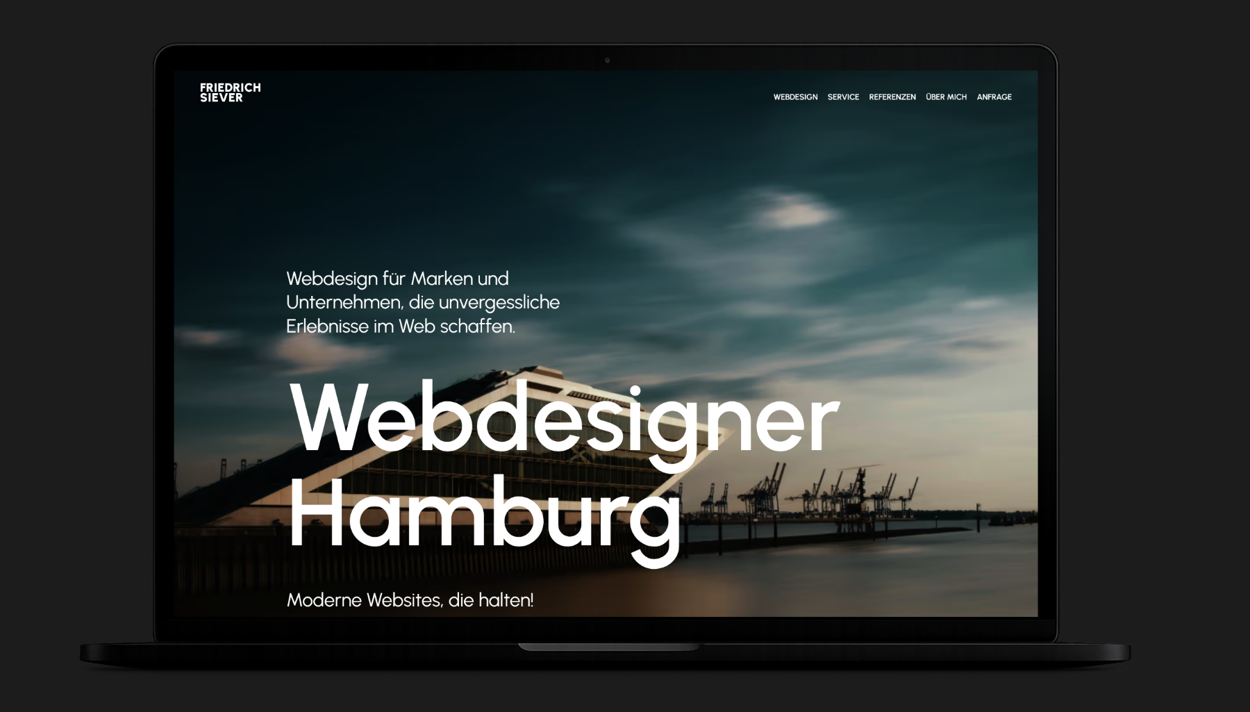 Referenzprojekt - Webdesigner Friedrich Siever