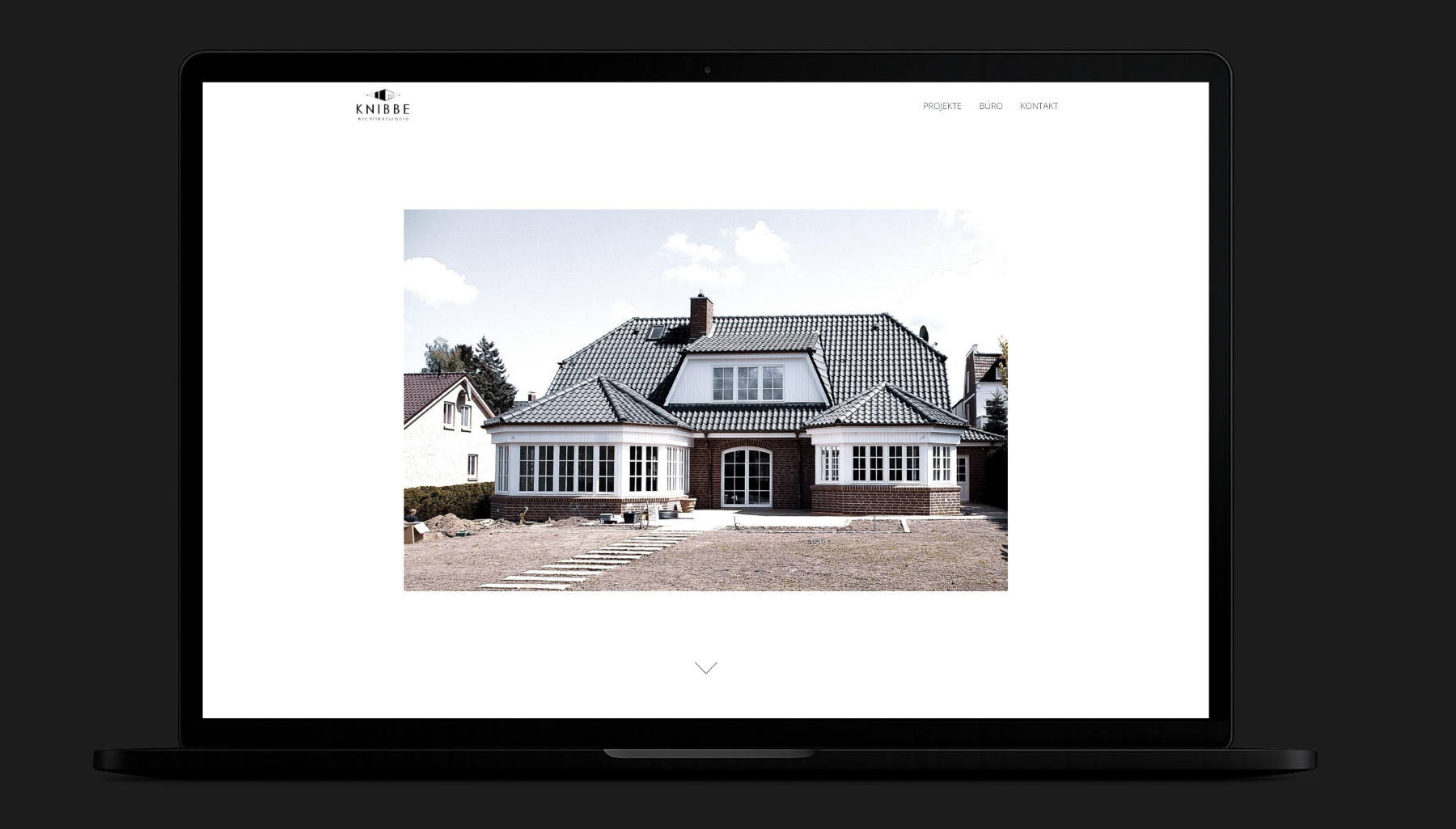 Knibbe Architekturbüro - Webdesign und Websitereferenz von exovia