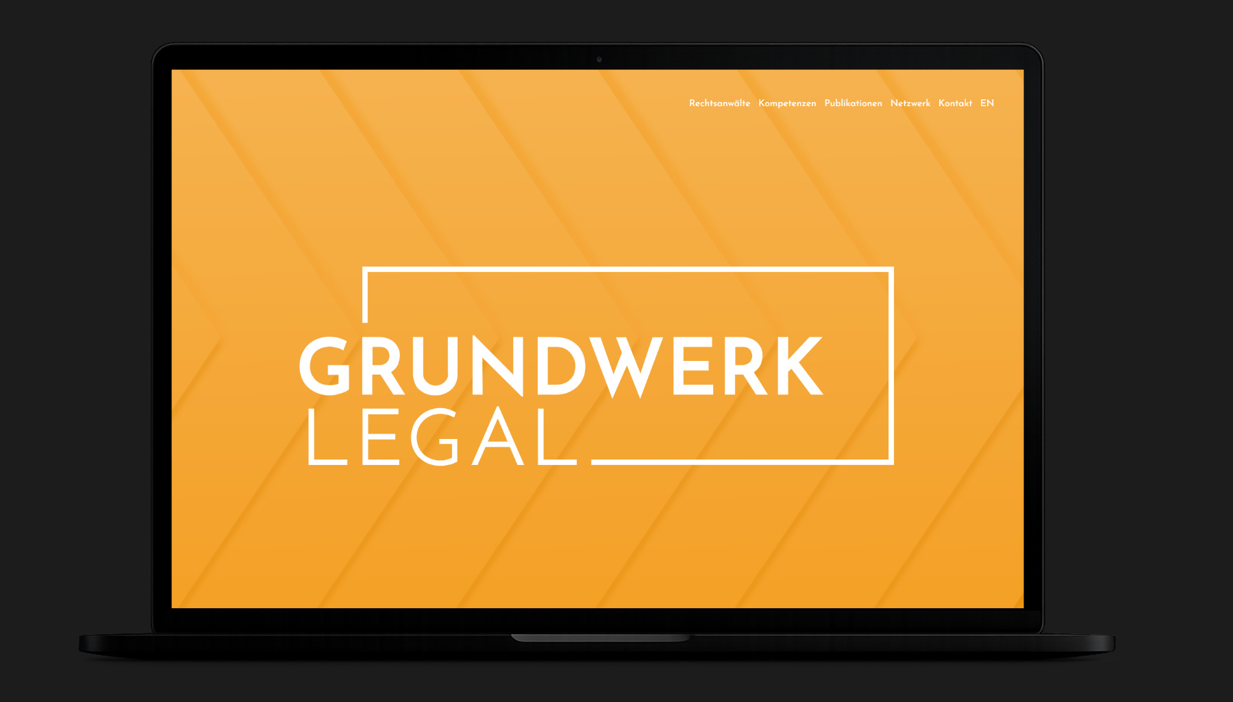 Grundwerk LEGAL - Webdesign Referenz von exovia