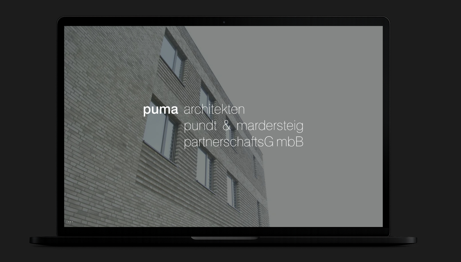 Puma Architekten - Website Referenzprojekt von exovia