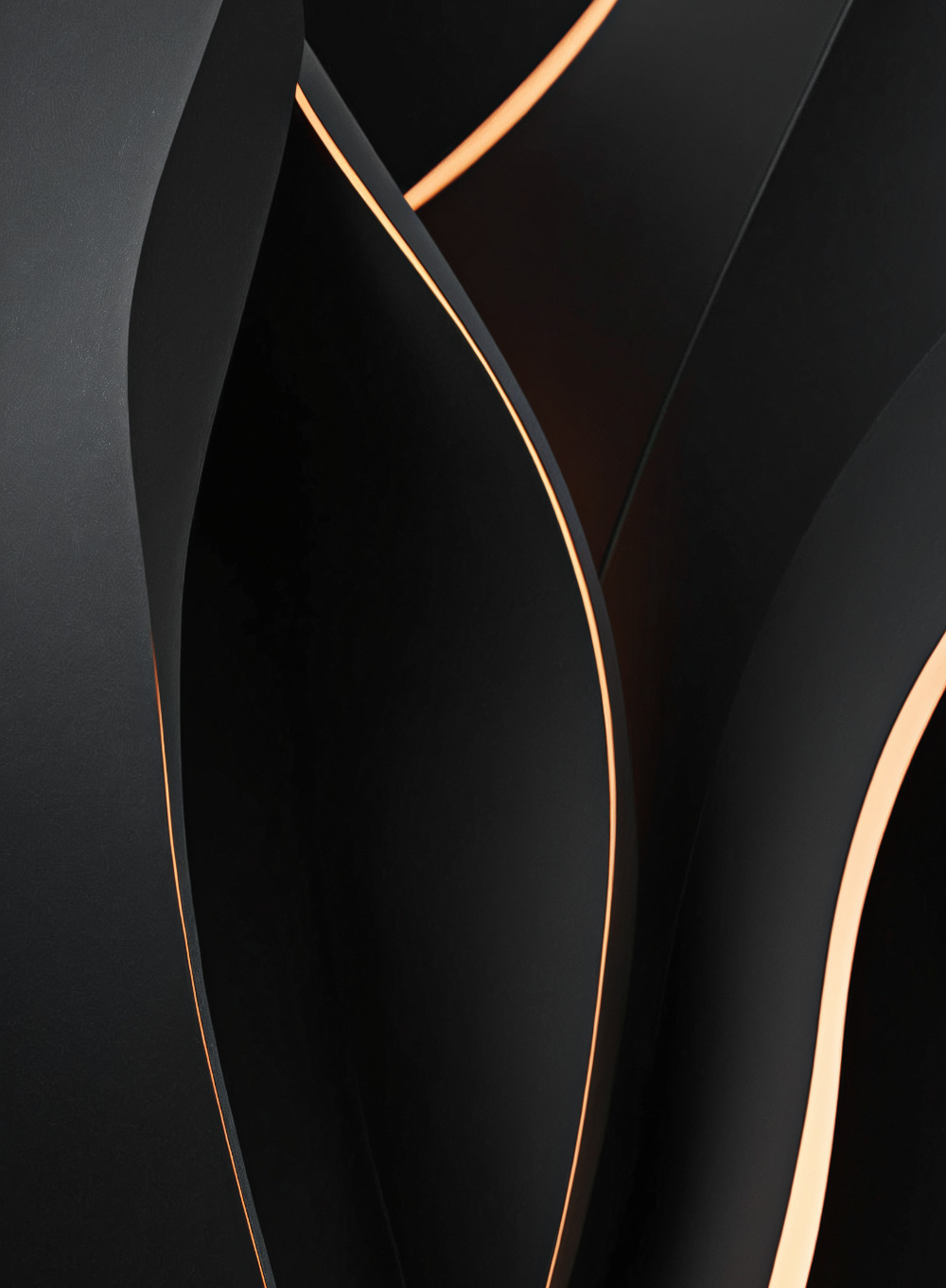 modernes Webdesign mit fließenden Animationen